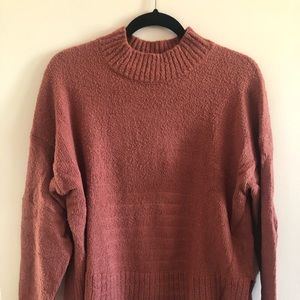 Mock neck sweater